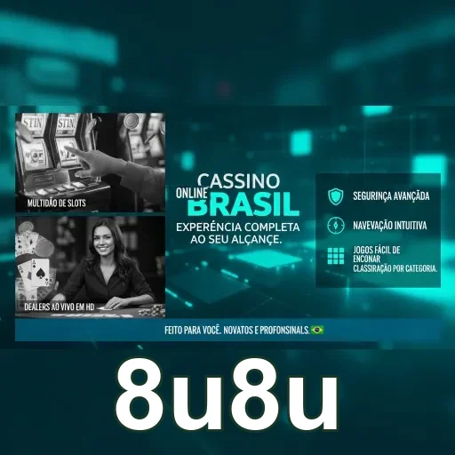 Experiência de Jogos Ao Vivo Sem Complicação - 8u8u